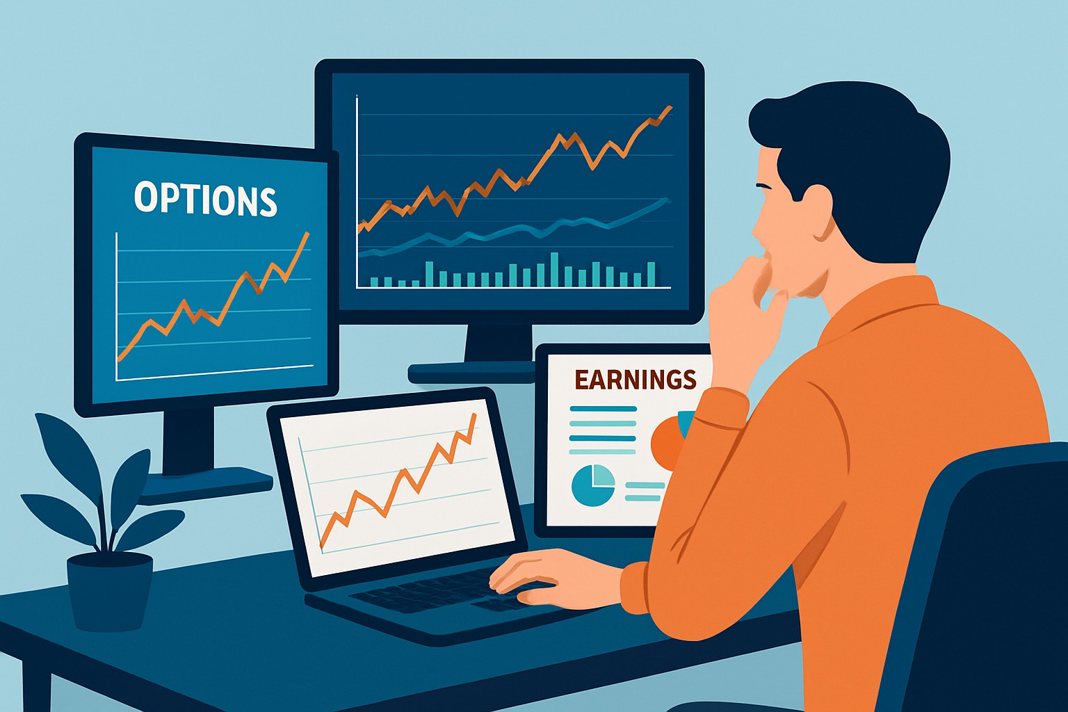 Swing Trading Options During Earnings Season
