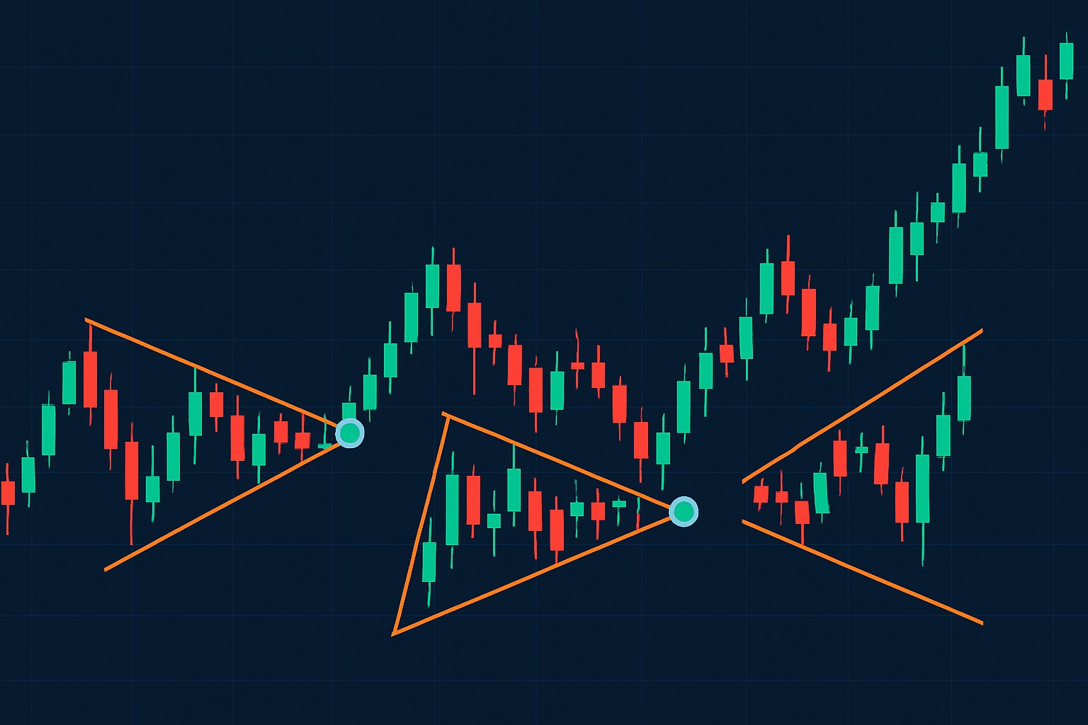 Spotting Triangle Patterns in Charts