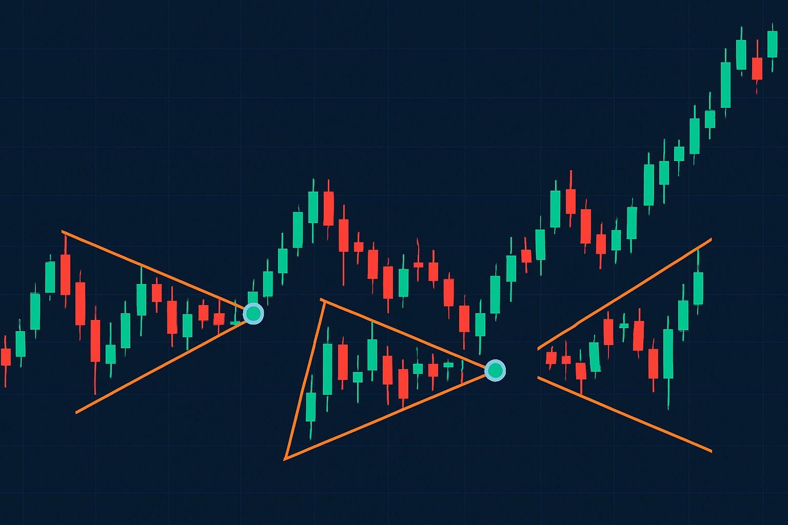 Spotting Triangle Patterns in Charts