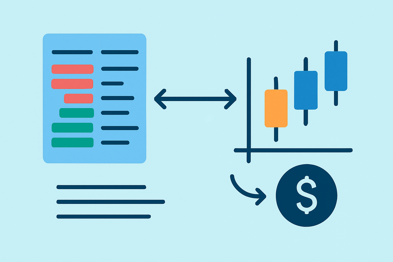 Visual representation of how liquidity facilitates smooth trading through order books and tight bid-ask spreads